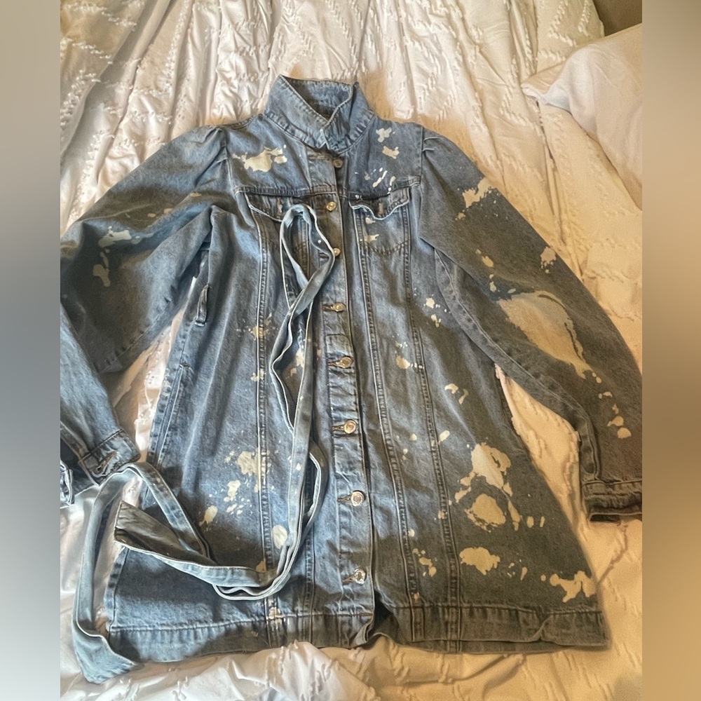 Denim dress